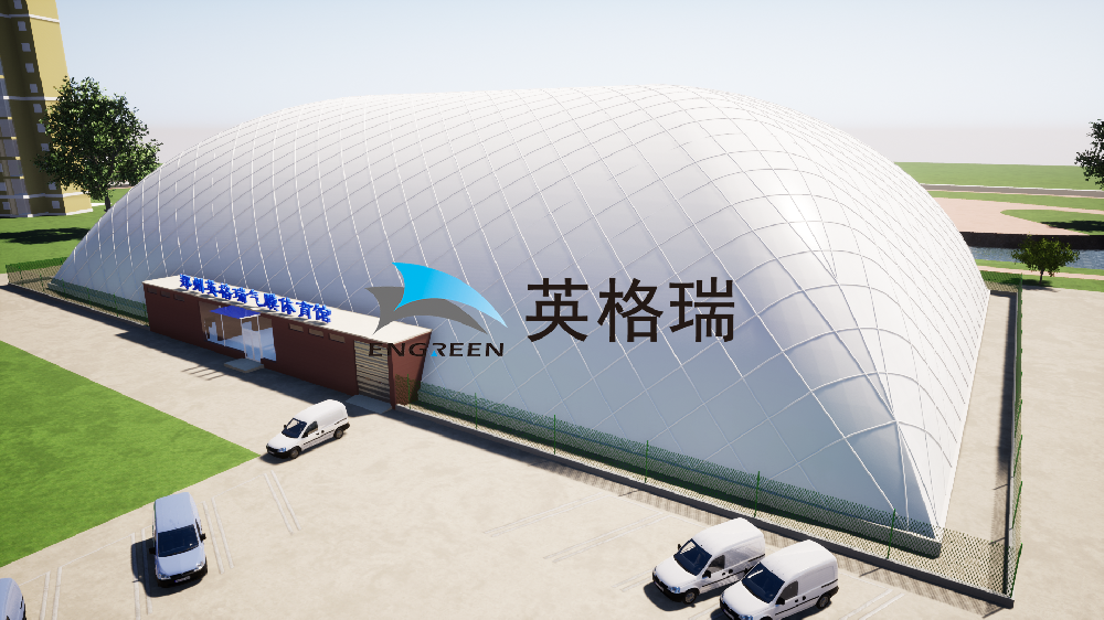 許多客戶都關(guān)心氣膜館是如何應(yīng)對強臺風的？